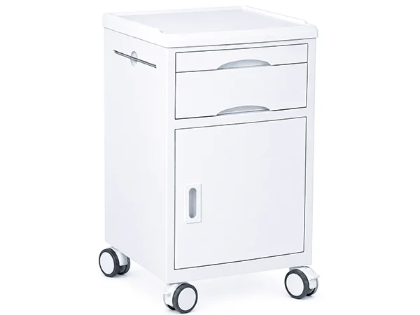 Bedside Cabinet with Wheels